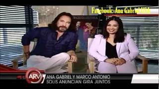 Ana Gabriel & Marco Antonio Solis (Al Rojo Vivo) Telemundo