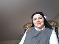 today s feast day st scholastica with sr. bernadette