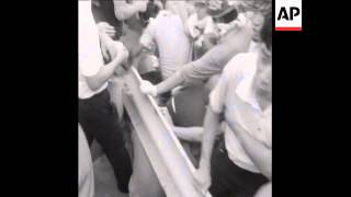 SYND 05/09/1969 STUDENTS PROTEST AT  AICHI'S VISIT TO MOSCOW