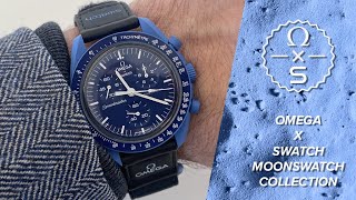 Live footage of all OMEGA x Swatch MoonSwatches at ground zero press launch, & the story behind it!