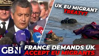 France DEMANDS Britain accepts migrants from anywhere in the EU after 12 die in English Channel