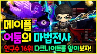 [메이플] 닼나는 다크(dark) 법사죠..🧙‍♂️ 인구수 16위 다크나이트를 알아보자!🚀