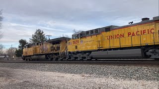 NB UP freight - Clinton, UT.  1/24/25