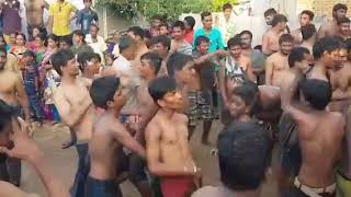 Mass dance for muharram panduga in eedigapalli||Traditional festival||veeraballi