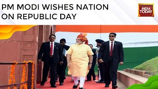 PM Modi Wishes The Nation On 74th Republic Day |  Republic Day Parade