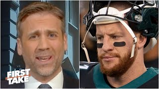 Max Kellerman rips Carson Wentz for 'pouting' about being replaced by Jalen Hurt