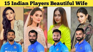 15 Indian Cricketers Beautiful Wife & Girlfriend | India T20 World Cup Players And Their Hottest GF