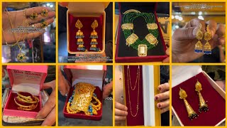 kashmiri bridal gold designs 2024 🍁 | gold biscuit necklace | gold kada | gold earrings | gold chain