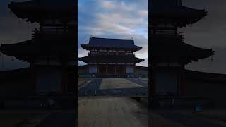 平城宮跡 (近鉄奈良線の車窓から)　Nara Palace Site (From Window of Kintetsu Railway)