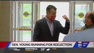 Indiana Sen. Todd Young announces 2022 reelection campaign