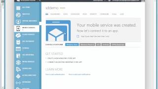 Using Azure Mobile Services in SharpDevelop