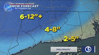 FORECAST: Winter Storm Abel to bring snow, wintry mix