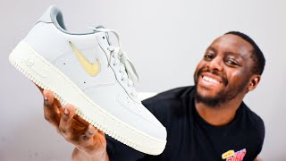 Air Force 1 Light Bone Vanilla Jewel On Foot Sneaker Review QuickSchopes 321 Schopes DC8894 001