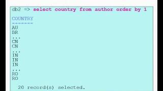 Chapter 7(7) - Sorting, grouping, and eliminating duplicates