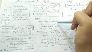 57. Zip function in Python || Python tutorials for beginners in telugu