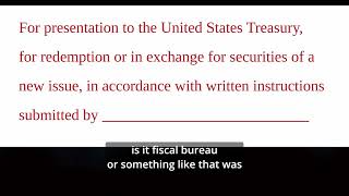Discussion: Bill Endorsement & Closed Account tender concepts.