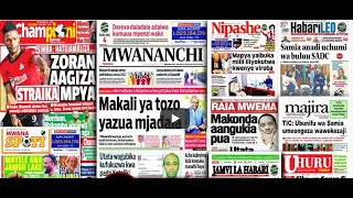 Magazeti ya leo,15/9/22,MAUAJI YATIKISA MWALIMU AUA MKE WATOTO,AJIUA,MGUNDA FUNDI SIMBA,YANGA SC...