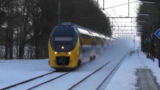 *SNEEUW* Doorkomst VIRM | NS | Op station Veenendaal De Klomp