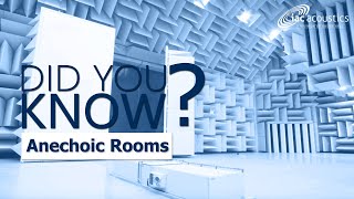 Did You Know Video: IAC Anechoic Chambers