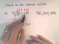 Rounding Whole Numbers: Round to the Nearest Million