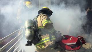 Ground Ladder Highpoint Rescue Training