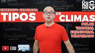 Tipos de Clima do Brasil e do Mundo - Climograma - Climatologia - Geografia pro ENEM