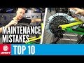 10 Mountain Bike Maintenance Mistakes To Avoid 10 Mountain Bike Maintenance Mistakes To Avoid