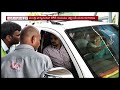 andhra pradesh minister wife argument with toll plaza staff nalgonda v6 news