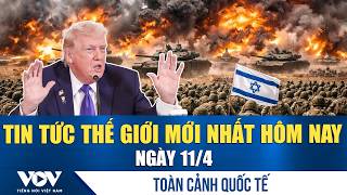 🔴ĐIỂM NÓNG QUỐC TẾ 11/4 | Israel - Hezbollah đại chiến đỏ lửa, Iran dọa xé nát đàm phán với Mỹ