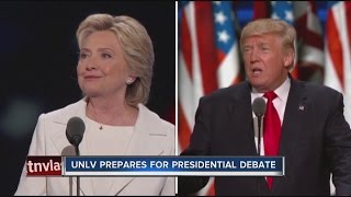 UNLV prepares for final presidential debate next week