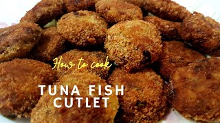 Cutlet with tinned tuna fish||ട്യൂന ഫിഷ് കട്ലറ്റ്....