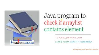 java program to check if arraylist contains element