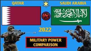 Qatar vs Saudi Arabia military strength comparison 2022 || Qatar vs Saudi Arabia Military Comparison