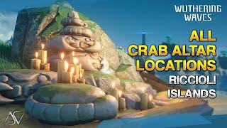 All Crab Altar Locations (Hidden Chest) - Riccioli Islands | Wuthering Waves