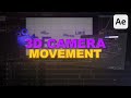 The SECRET to Smooth 3D Camera Movement || After Effects Tutorial