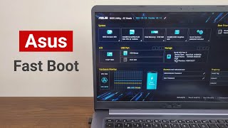How to Enable / Disable Fast Boot on Asus Laptop BIOS
