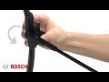 bosch wiper blades sidelock installation video ii 1 014 2