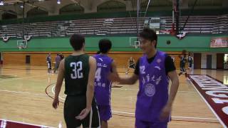 WUSTL and Tsinghua University Basketball Practice