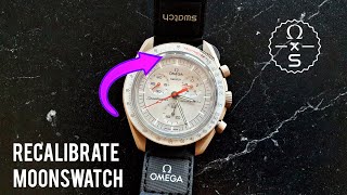How to reset the Chronograph hands on a Moonswatch