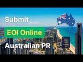 How to Submit EOI for Australia PR?  Step by Step EOI process for 189, 190, 491 Visa