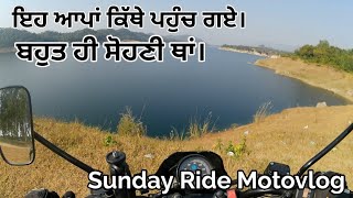 Hoshiarpur: The Sunday Ride | Gobind Sagar Lake #motovlog