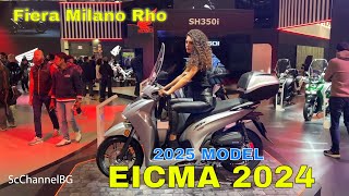 Honda SH 350i (2025) World Premiere Walkaround - EICMA 2024 FieraMilano RHO