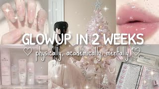 EXTREME GLOWUP in 2 weeks || How to glowup for 2024 🎀💫