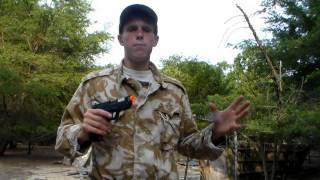 ASG BERSA BP9CC CO2 Airsoft Pistol Chrono/Shooting Test