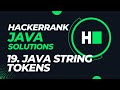Day 19- Java String Tokens|| Hackerrank Java Solutions || Hindi