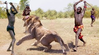 दुनिया के सबसे खतरनाक लोग, जिनसे शेर भी डरते है | Maasai People Vs Lion | Lion Vs Man Real Fight