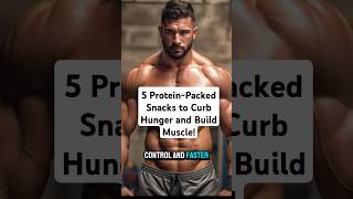 5 Protein-Packed Snacks to Curb Hunger and Build Muscle! #weightgain #protein #fitness