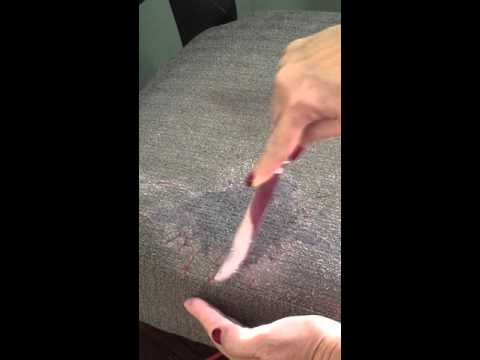 How to get candle wax out of fabric. It's amazing! How to get candle wax out of fabric. It's amazing!