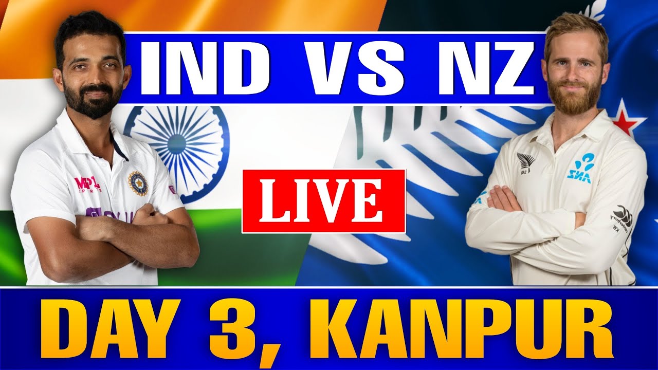 Live: India Vs New Zealand 1st Test | IND VS NZ Live Match Today | IND ...