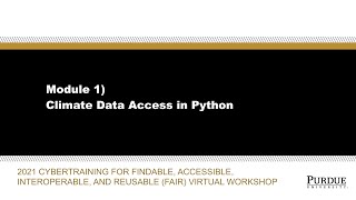 Module 1: Access CMIP6 data from cloud using intake-esm